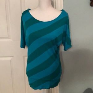 Ann Taylor Fitted Stripped shirt.